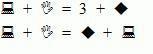 equazioni con simboli 3