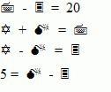 equazioni con simboli 6